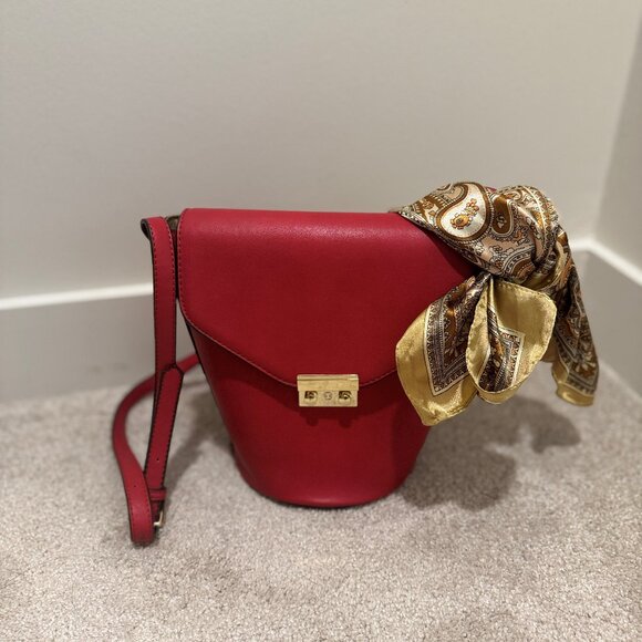 Red Crossbody Bag - Picture 1 of 4